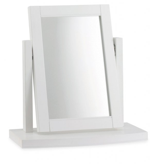 Hampstead White Vanity Mirror by Bentley Designs