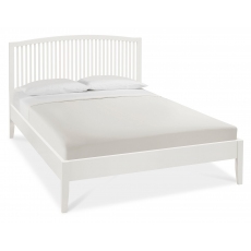 Ashby White Slatted Bedstead (4 Sizes Available) by Bentley Designs