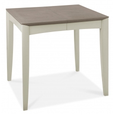 Bergen Grey Washed Oak & Soft Grey 2-4 Seater Extension Dining Table by Bentley Designs