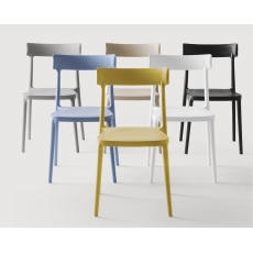 Set of 4 Argo Outdoor Chairs (CB1523) from Connubia by Calligaris