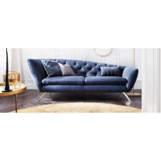 Glamour Highback Left Sofa (223cm) by 3C Candy
