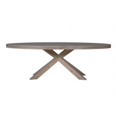 Falco Oval 190 x 105cm Dining Table by Vida Living