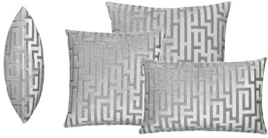 Magna Grey Cushion by WhiteMeadow
