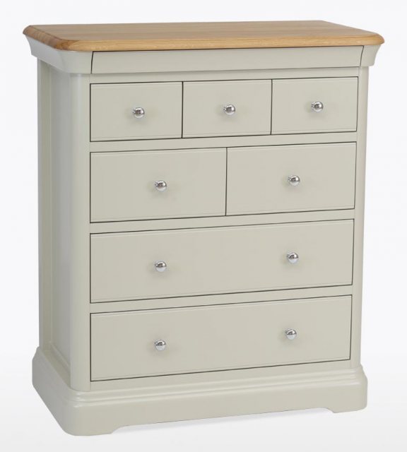 Cromby Tall Chest of 7 Drawers (3 Over 4) by TCH