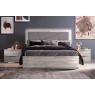 Diana Kingsize Bedframe (Upholstered) with Lift Storage by Euro Designs