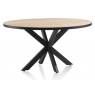 Avalox 150 x 120cm Fixed Rounded Dining Table by Habufa