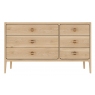 Hunter Wide Chest of 6 Drawers by TCH