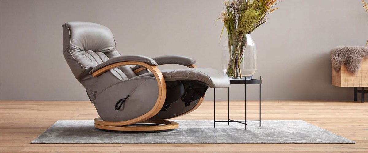 Mosel Cumuly Swivel & Recliner Chair (8948) by Himolla