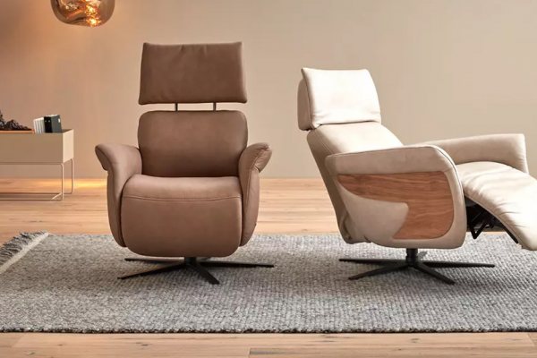 Cleo 8980 & 8981 Recliner Armchair by Himolla