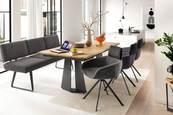 ET674 / ET673 'Chic' Dining Table by Venjakob