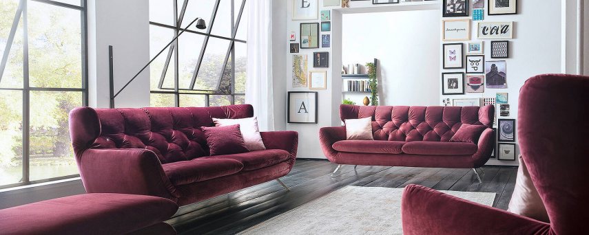 Glamour Sofa Collection by 3C Candy