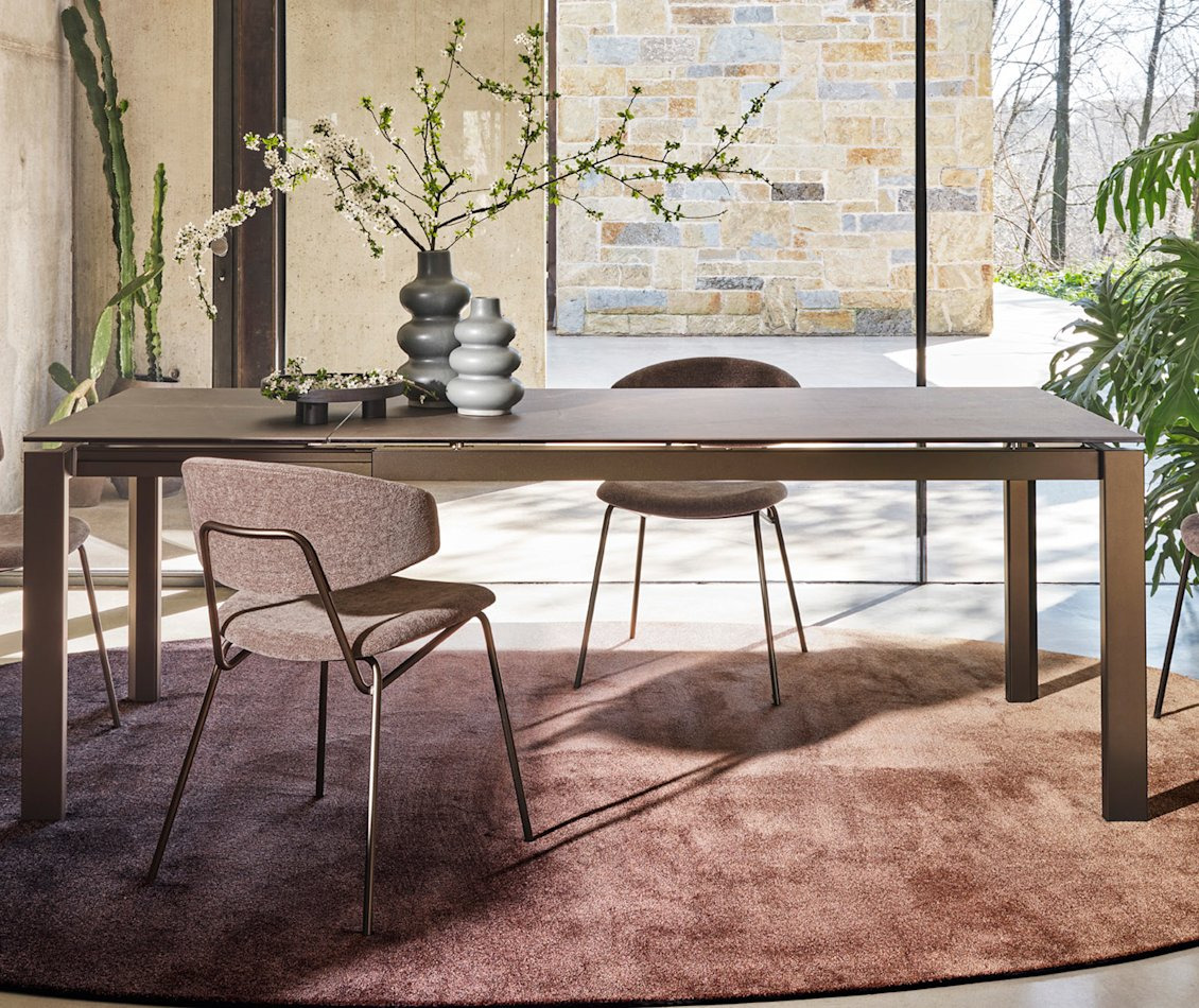 ダイニングテーブル Calligaris Duca extendable Dining table Duca 160-220cm Ext Dining Table - Belgica Furniture