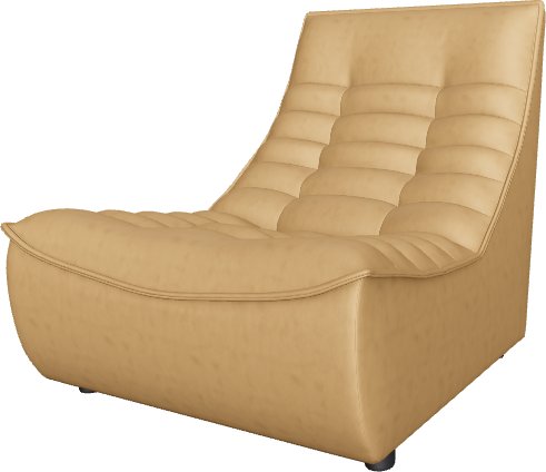 Fox Trot 60 x 74cm Baby Armless Chair Belgica Furniture