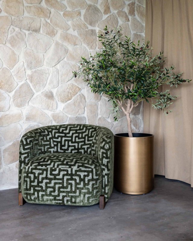 Lounge Chair Hannah Moss Labyrinth by Richmond Interiors Lounge Chair Hannah Moss Labyrinth by Richmond Interiors