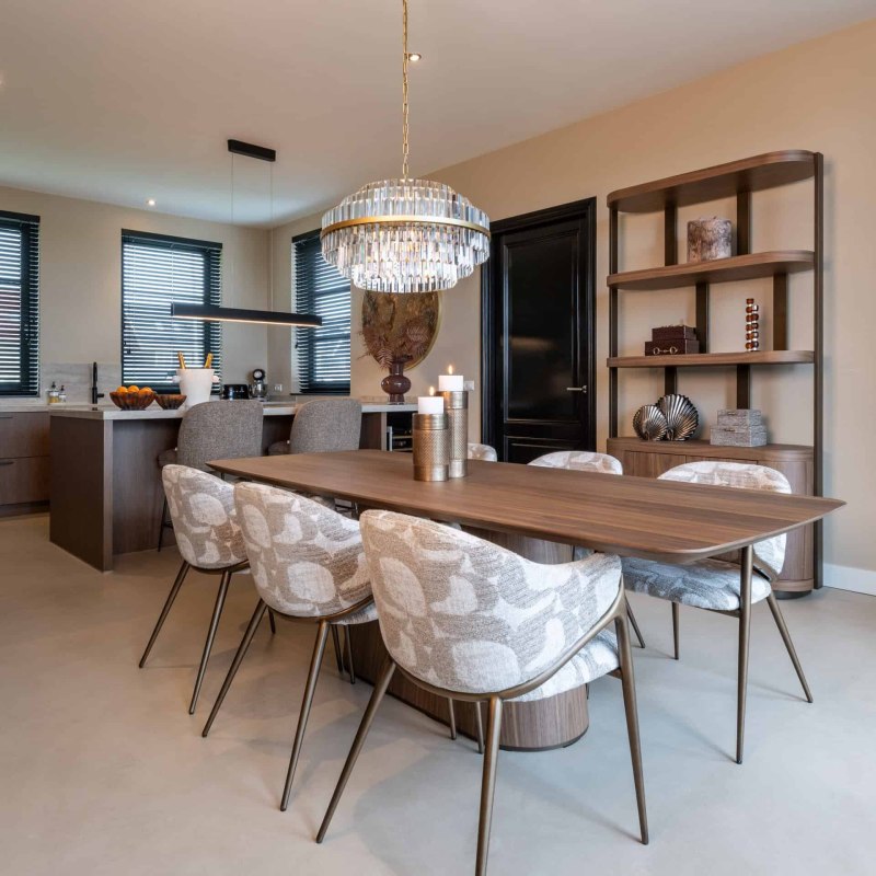 Dining Table Windsor Walnut 230 by Richmond Interiors Dining Table Windsor Walnut 230 by Richmond Interiors