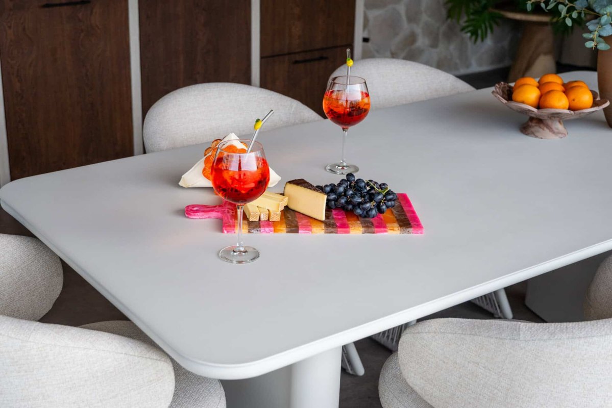 Outdoor Dining Table Senza Light Beige 220 by Richmond Interiors Outdoor Dining Table Senza Light Beige 220 by Richmond Interiors