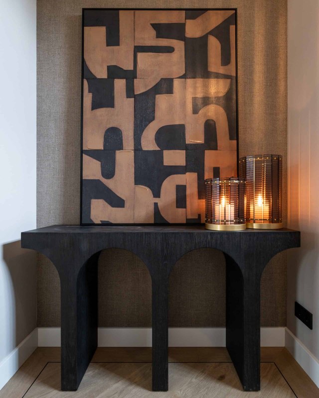 Console Ashford Dark Brown by Richmond Interiors Console Ashford Dark Brown by Richmond Interiors