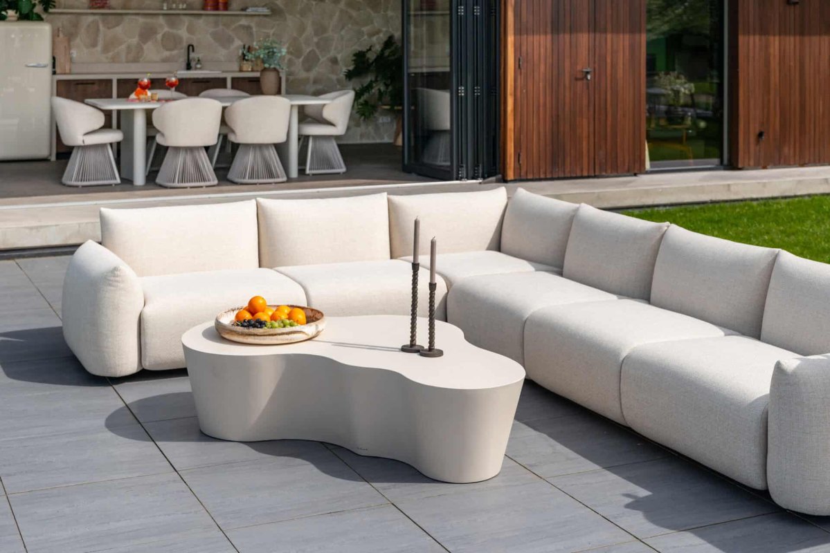 Outdoor Coffee Table Urban Bloom Sandstone by Richmond Interiors Outdoor Coffee Table Urban Bloom Sandstone by Richmond Interiors