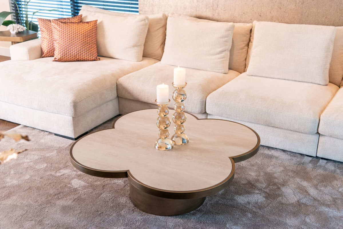 Clover Coffee Table - Beige by Richmond Interiors Clover Coffee Table - Beige by Richmond Interiors