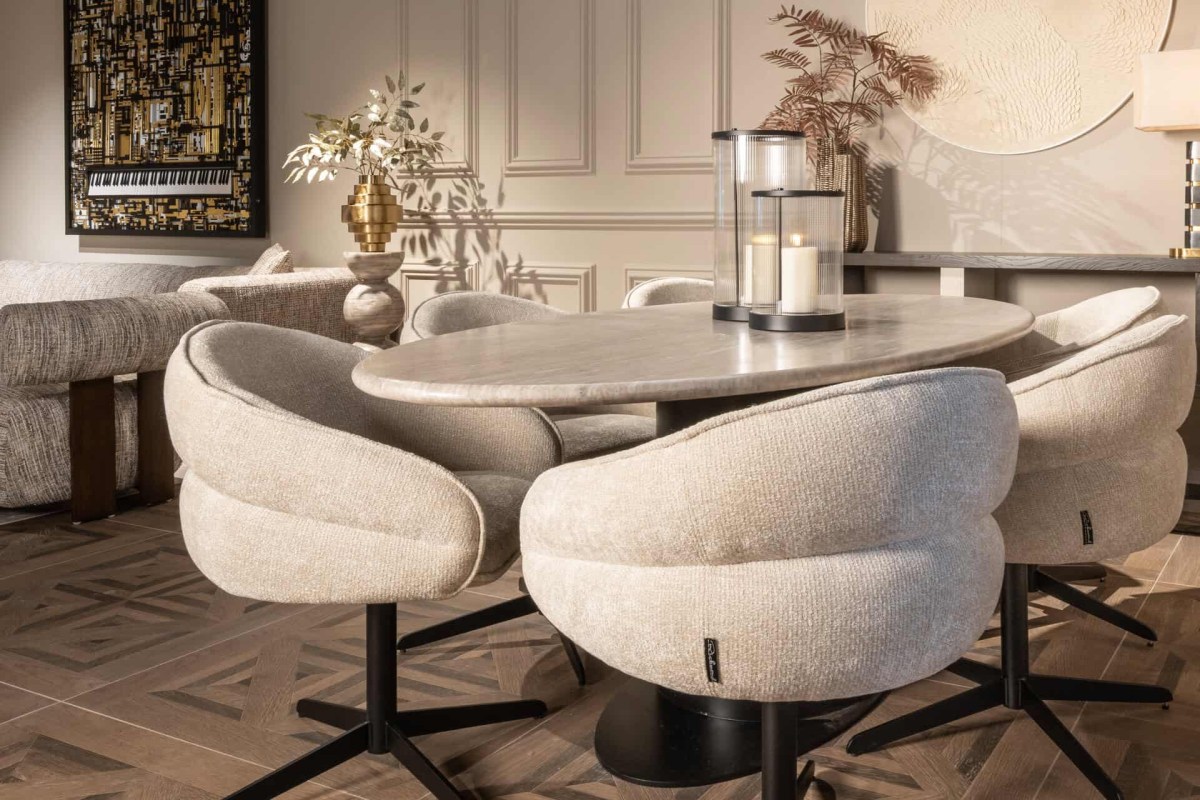 Dining Table Brodman Sand 200 by Richmond Interiors Dining Table Brodman Sand 200 by Richmond Interiors