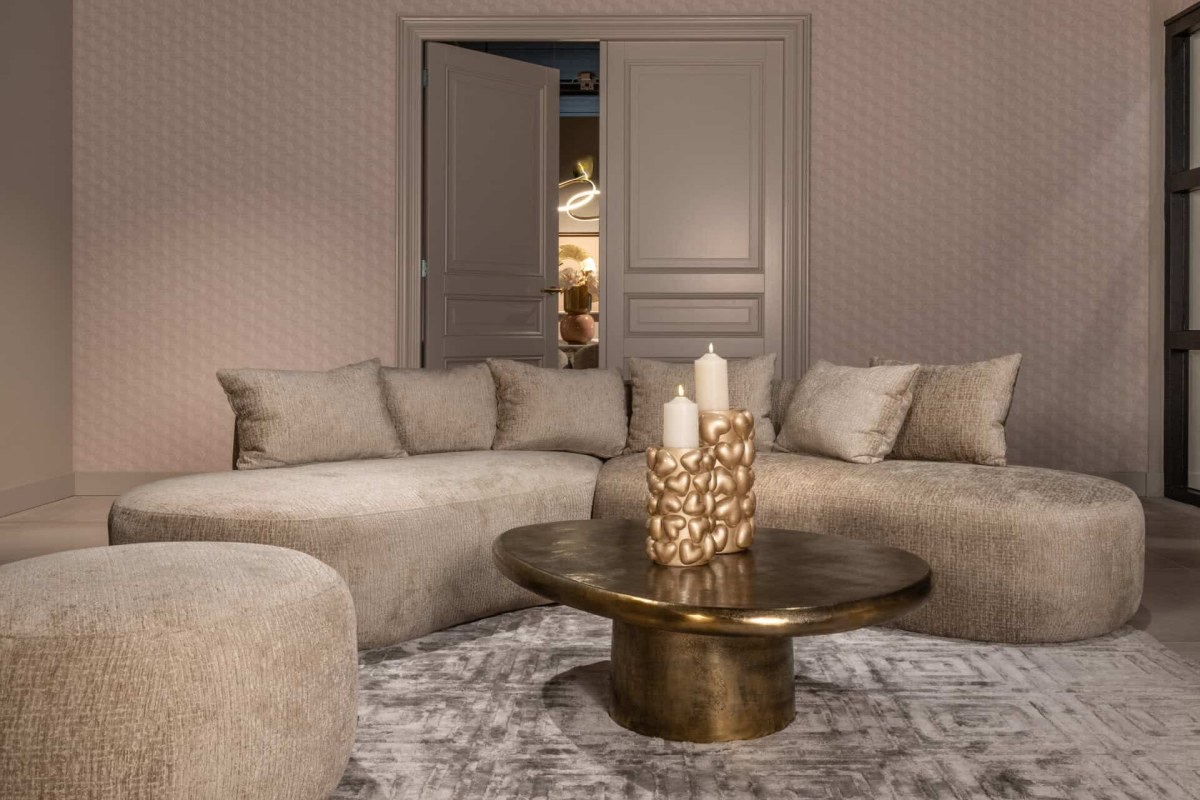 Coffee Table Pulitzer Brushed Gold by Richmond Interiors Coffee Table Pulitzer Brushed Gold by Richmond Interiors