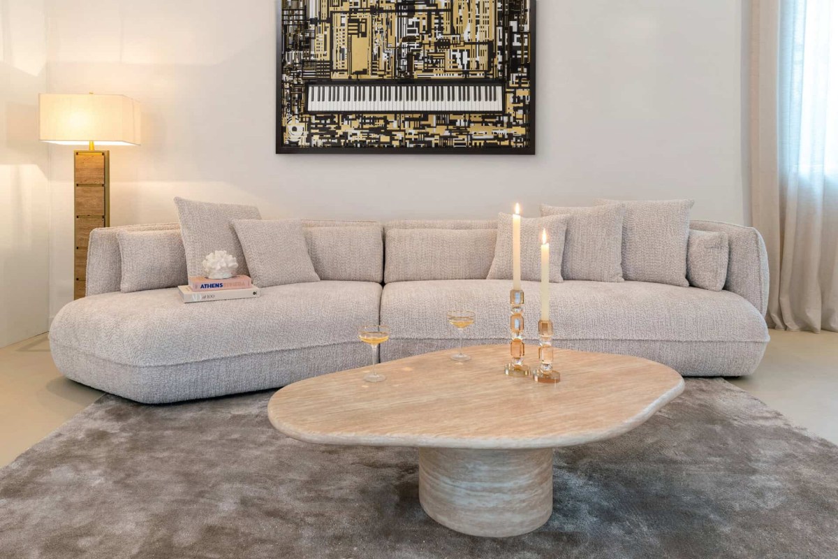 Fictus Coffee Table - Beige - by Richmond Interiors Fictus Coffee Table - Beige - by Richmond Interiors
