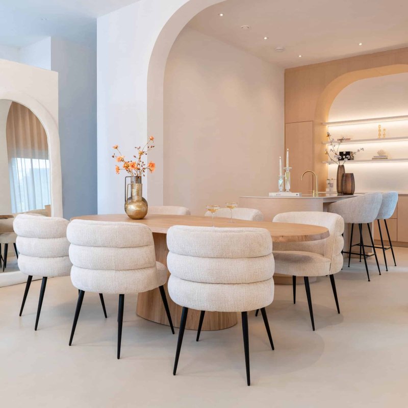 Dining Table Riva Natural Oak 230 by Richmond Interiors Dining Table Riva Natural Oak 230 by Richmond Interiors