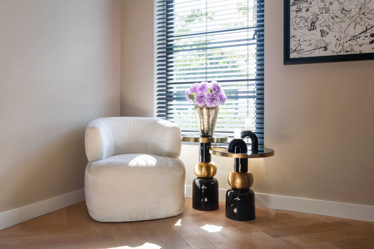 End Table Mose Black 41cm by Richmond Interiors End Table Mose Black 41cm by Richmond Interiors