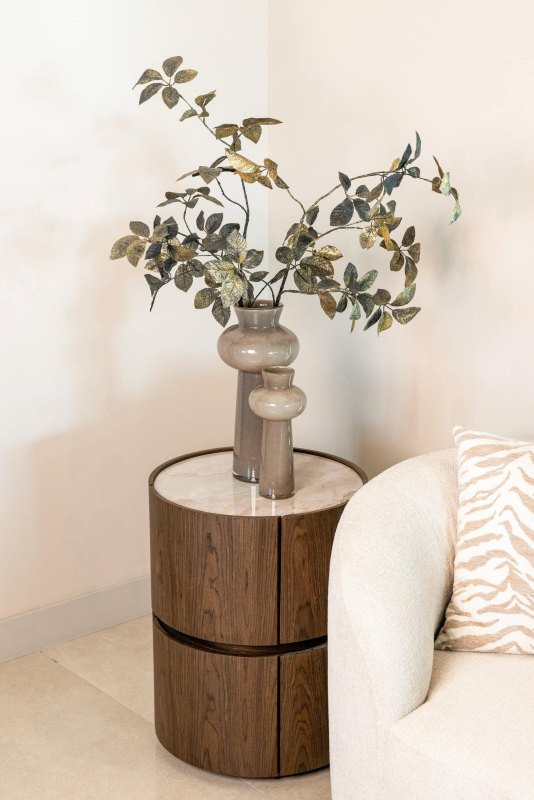 Nightstand Ellery Brown 2 Drawer by Richmond Interiors Nightstand Ellery Brown 2 Drawer by Richmond Interiors
