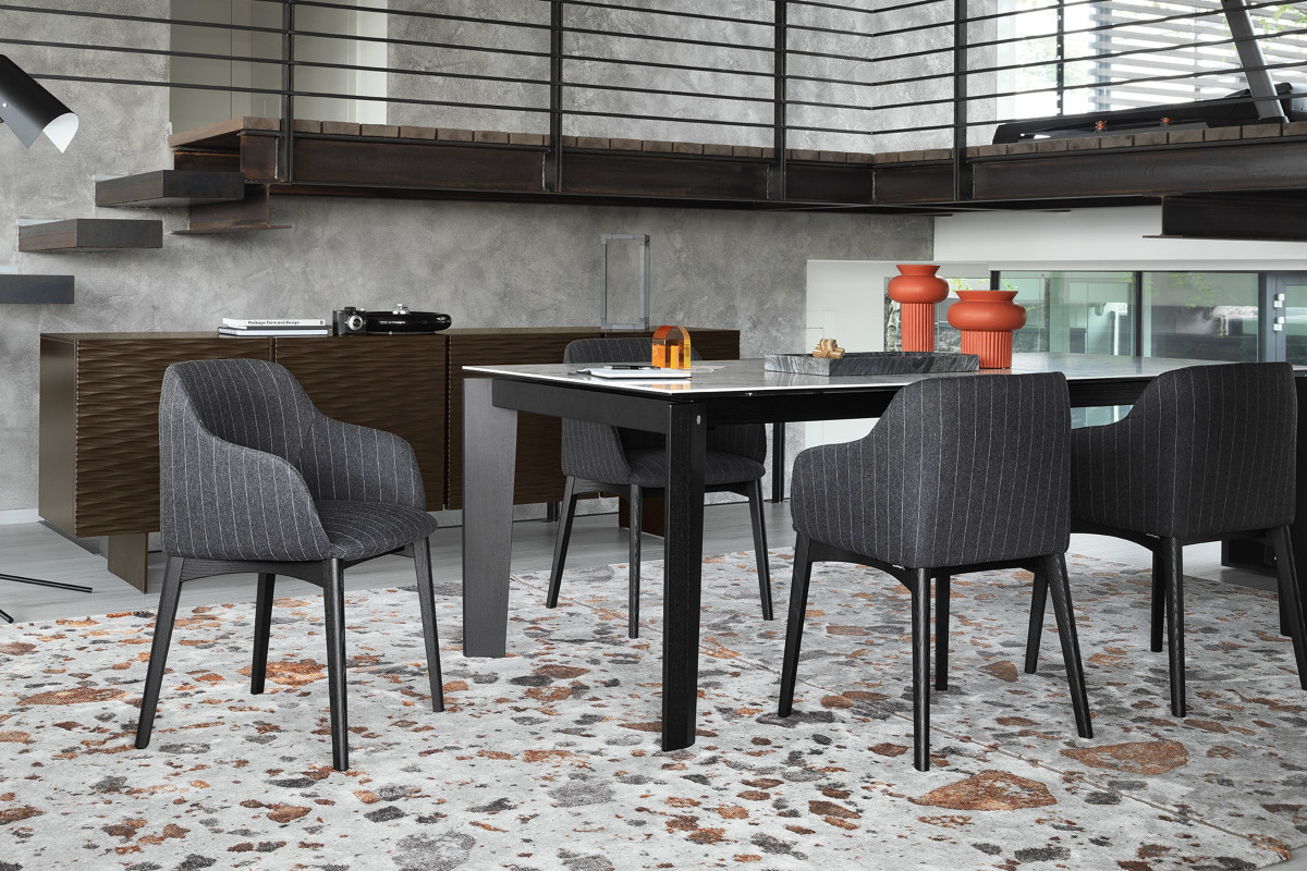 Alpha Extending Dining Table 180 x 100cm (CS4120-R 180) by Calligaris Alpha Extending Dining Table 180 x 100cm (CS4120-R 180) by Calligaris
