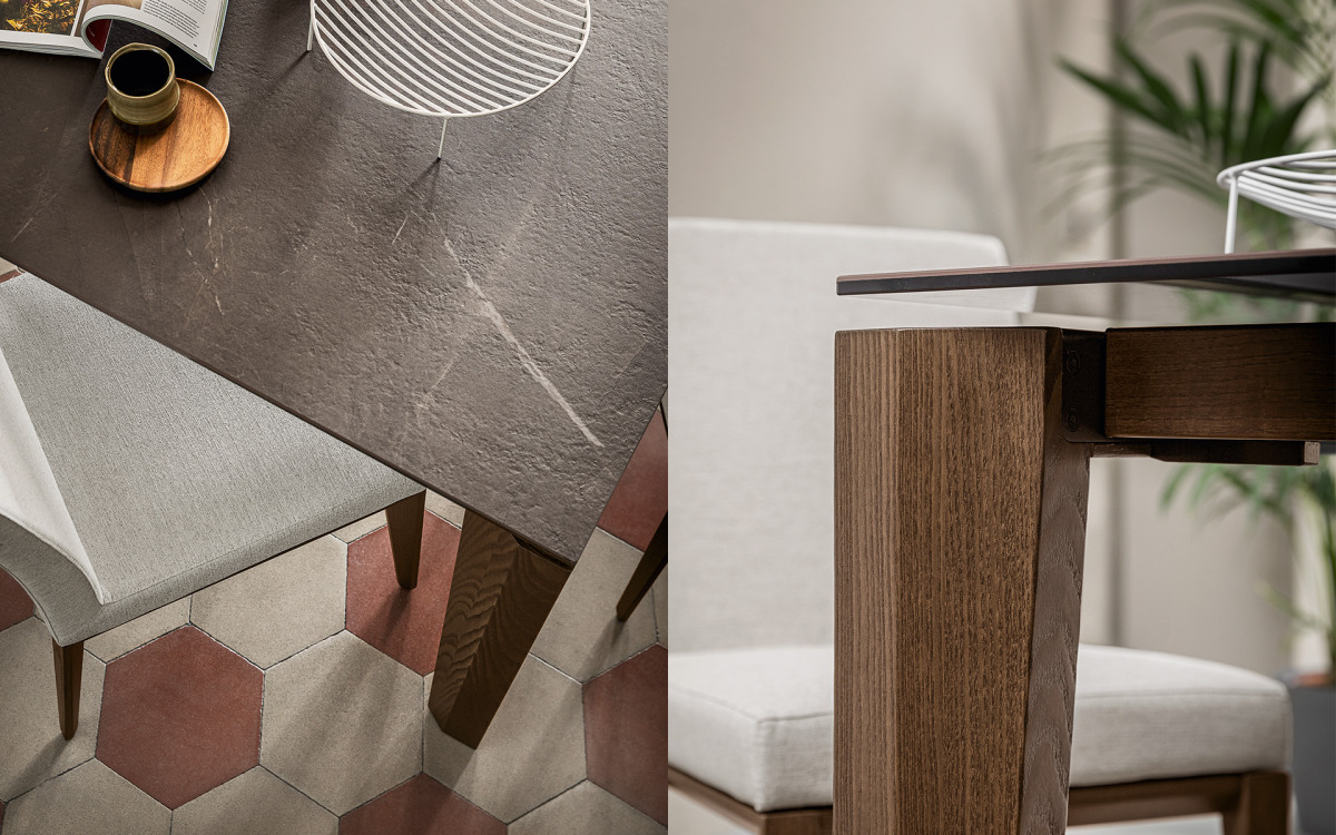 Alpha Extending Dining Table 220 x 100cm (CS4120-R 220) by Calligaris Alpha Extending Dining Table 220 x 100cm (CS4120-R 220) by Calligaris