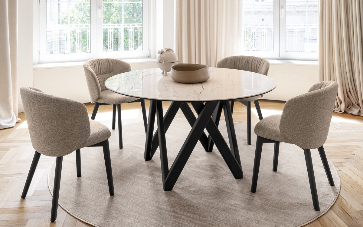 Cartesio Fixed Dining Table 140 x 140cm (CS4092-FD 140) by Calligaris Cartesio Fixed Dining Table 140 x 140cm (CS4092-FD 140) by Calligaris