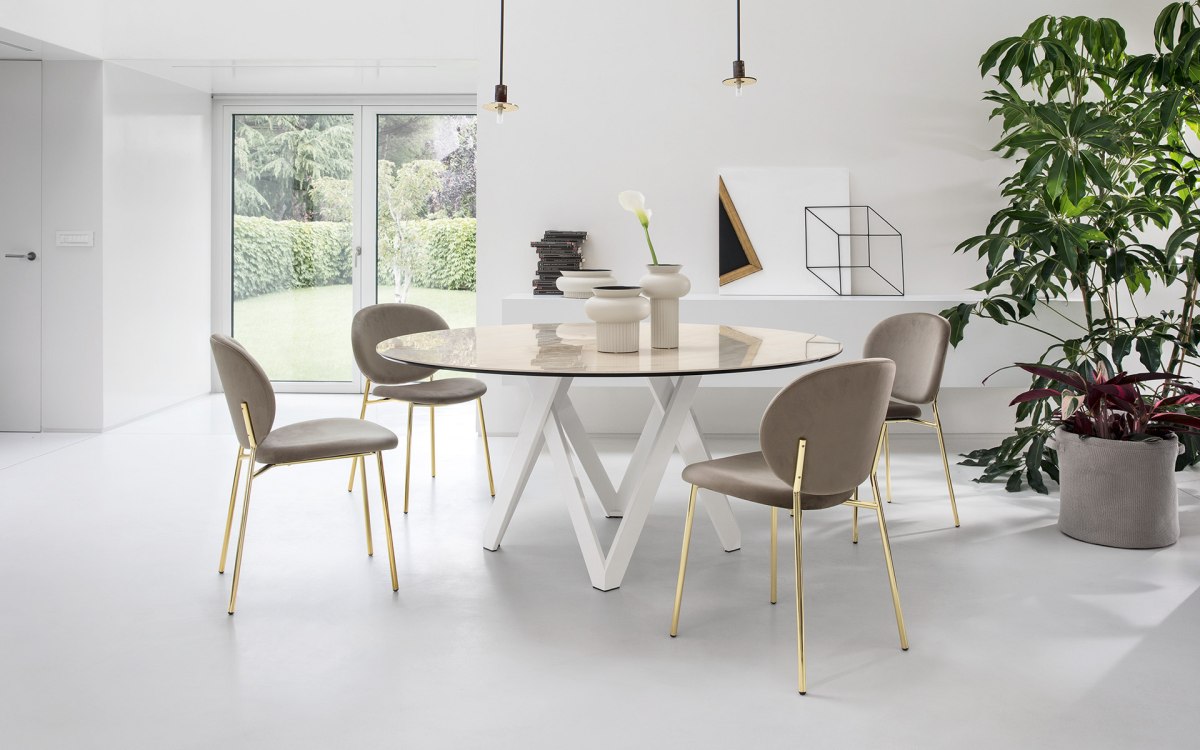 Cartesio Fixed Dining Table 160 x 160cm (CS4092-FD 160) by Calligaris Cartesio Fixed Dining Table 160 x 160cm (CS4092-FD 160) by Calligaris