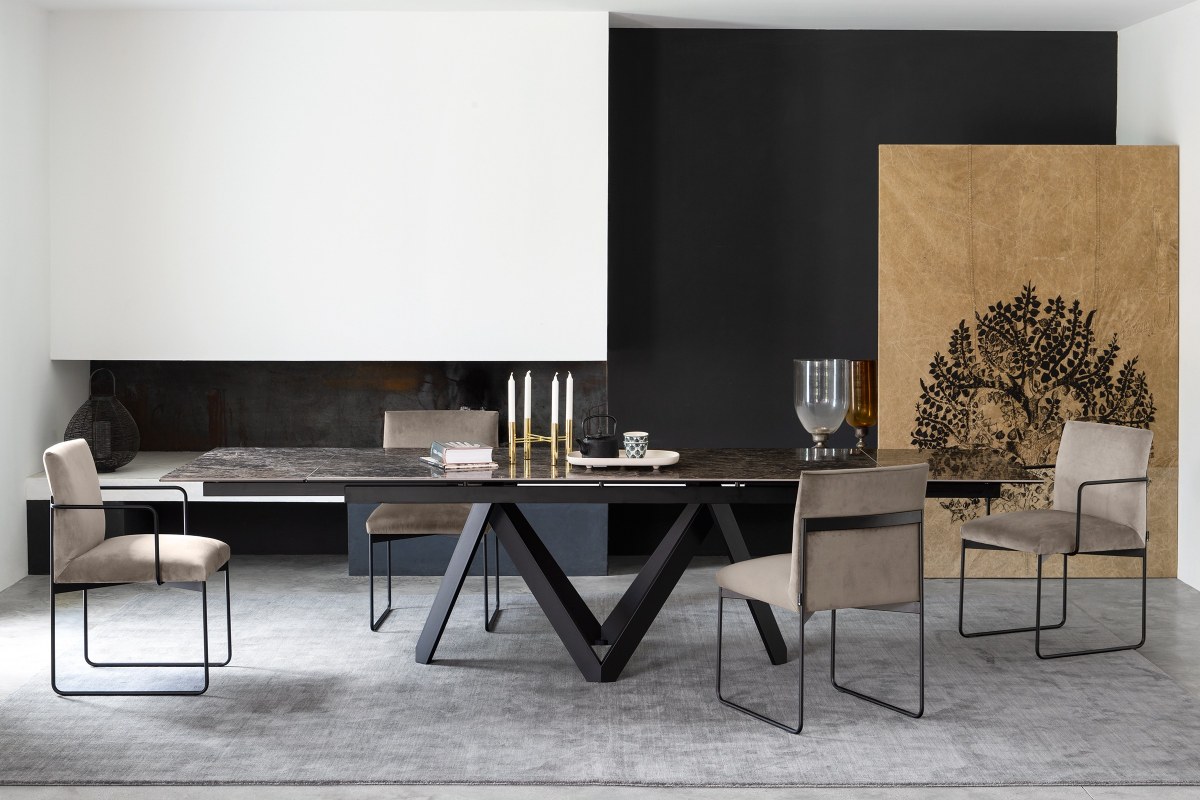 Cartesio Extending Dining Table 160 x 90cm (CS4111-R 160) by Calligaris Cartesio Extending Dining Table 160 x 90cm (CS4111-R 160) by Calligaris