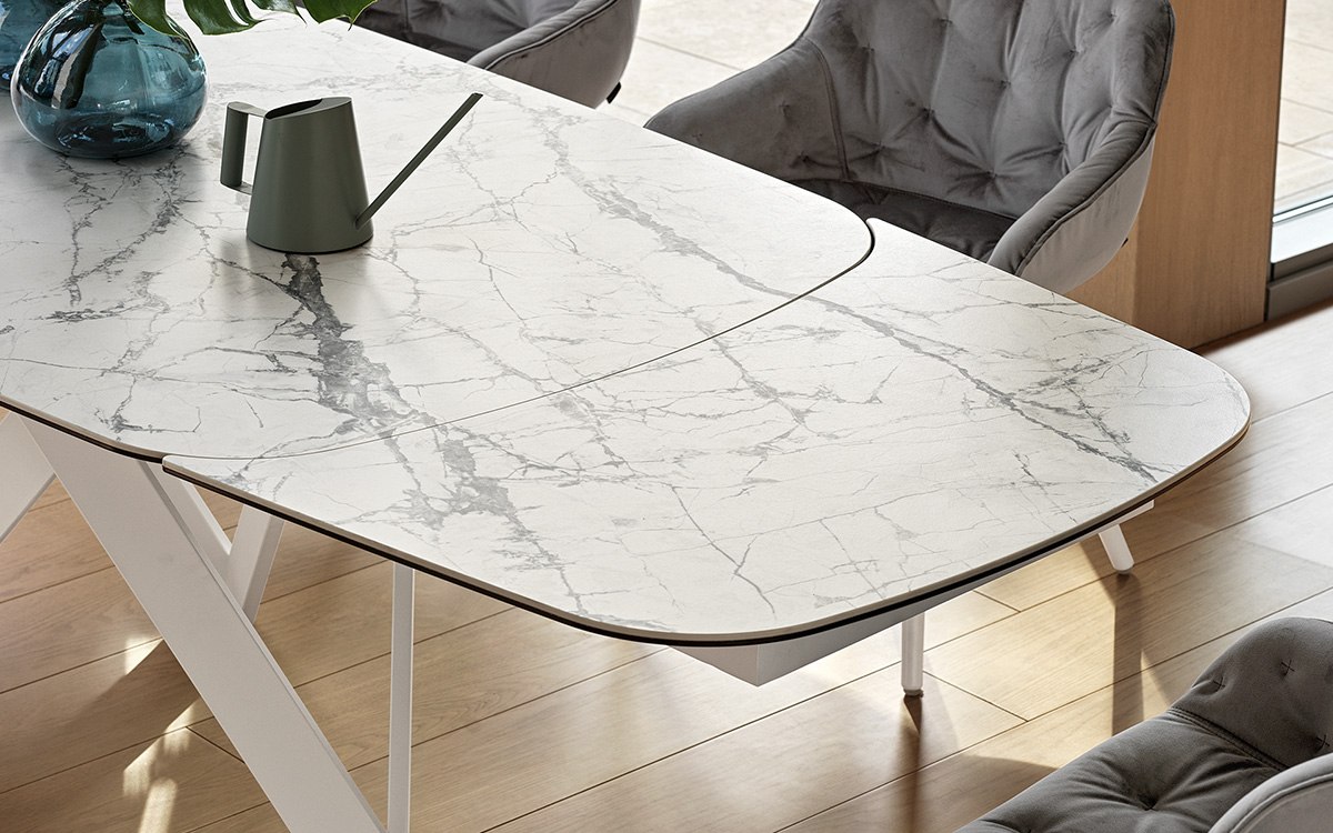 Cartesio Extending Dining Table 200 x 100cm (CS4111-S 200) by Calligaris Cartesio Extending Dining Table 200 x 100cm (CS4111-S 200) by Calligaris