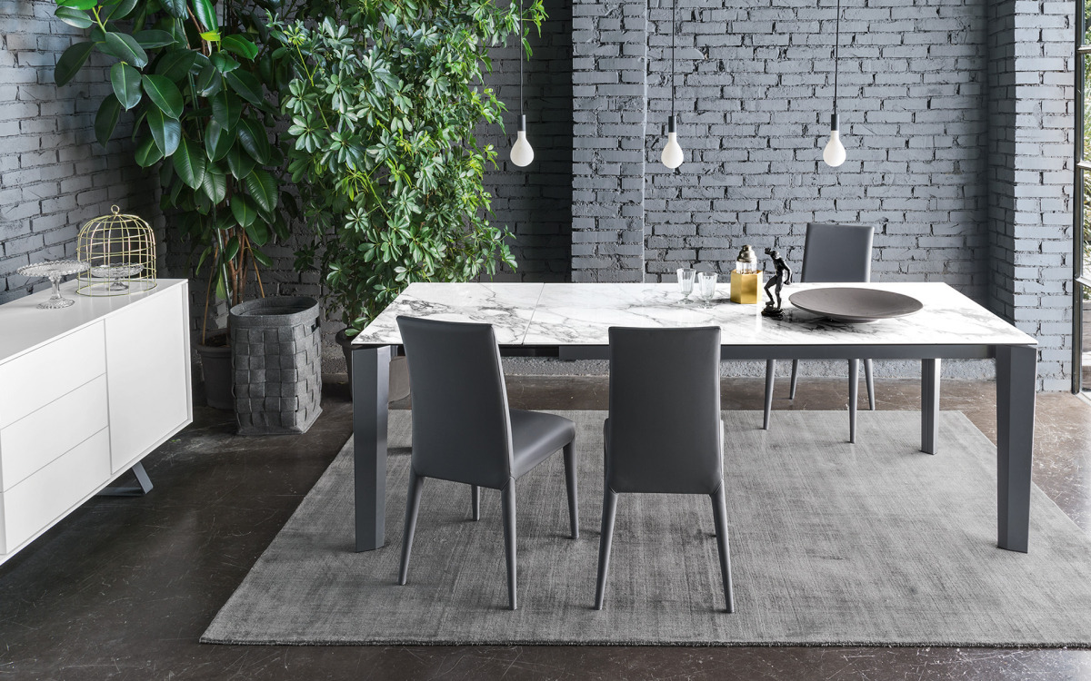 Delta Extending Dining Table 160 x 90cm (CS4097-R 160) by Calligaris Delta Extending Dining Table 160 x 90cm (CS4097-R 160) by Calligaris