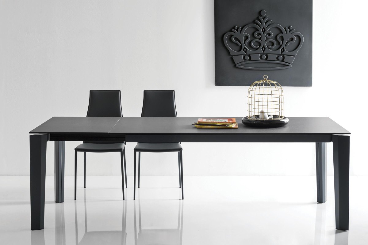 Delta Extending Dining Table 220 x 100cm (CS4097-R 220) by Calligaris Delta Extending Dining Table 220 x 100cm (CS4097-R 220) by Calligaris