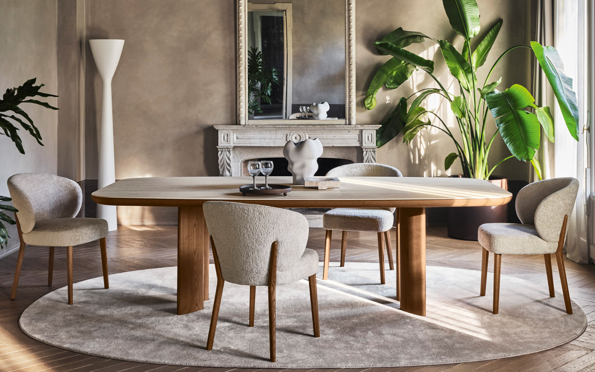 Sandy Fixed Dining Table 250 x 220cm (CS4156-FB A 250) by Calligaris Sandy Fixed Dining Table 250 x 220cm (CS4156-FB A 250) by Calligaris