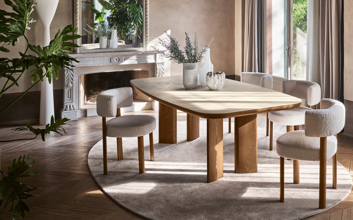 Sandy Fixed Dining Table 300 x 220cm (CS4156-FB A 300) by Calligaris Sandy Fixed Dining Table 300 x 220cm (CS4156-FB A 300) by Calligaris