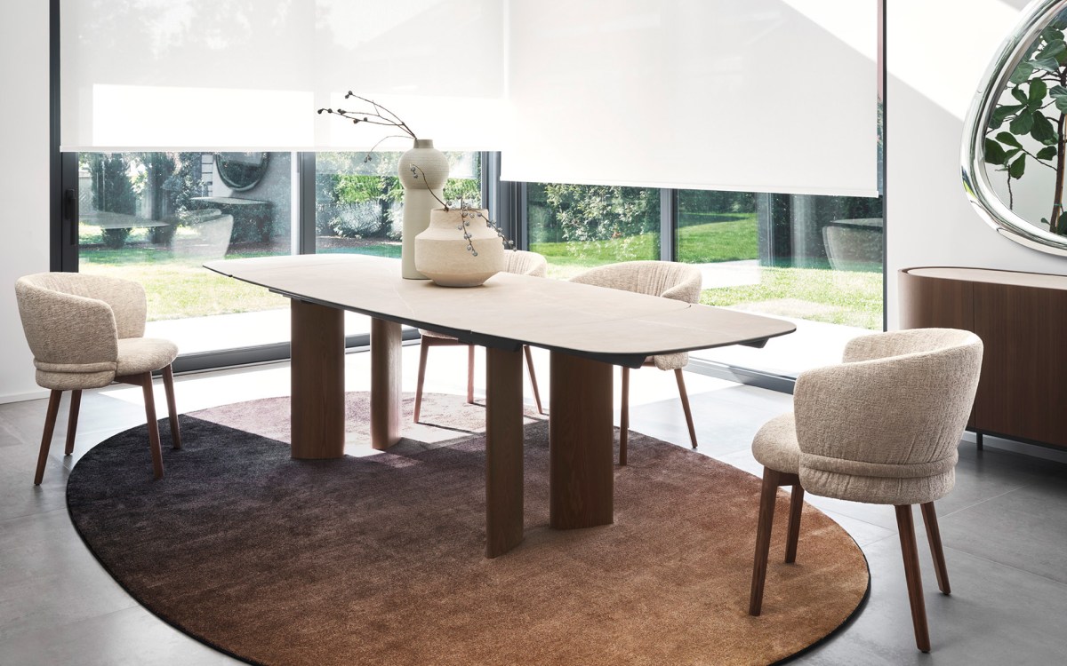 Sandy Extending Dining Table 165 x 100cm (CS4156-SG 165) by Calligaris Sandy Extending Dining Table 165 x 100cm (CS4156-SG 165) by Calligaris