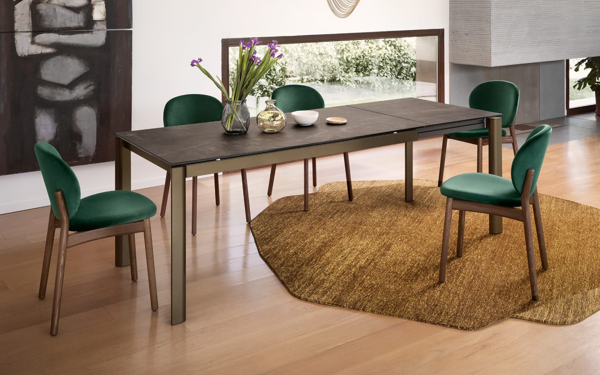 Stream Extending Dining Table 130 x 85cm (CS4139-R 130) by Calligaris Stream Extending Dining Table 130 x 85cm (CS4139-R 130) by Calligaris