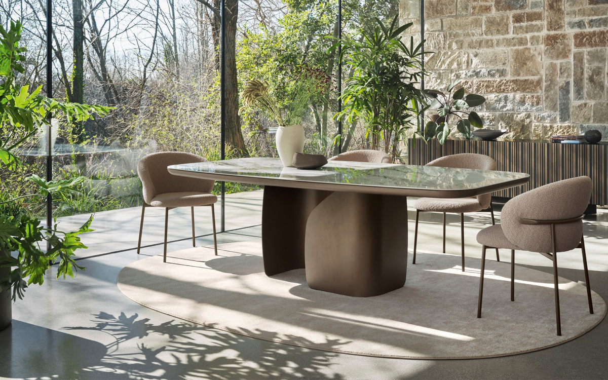 Twins Fixed Dining Table 200 x 100cm (CS4153-FB A 200) by Calligaris Twins Fixed Dining Table 200 x 100cm (CS4153-FB A 200) by Calligaris