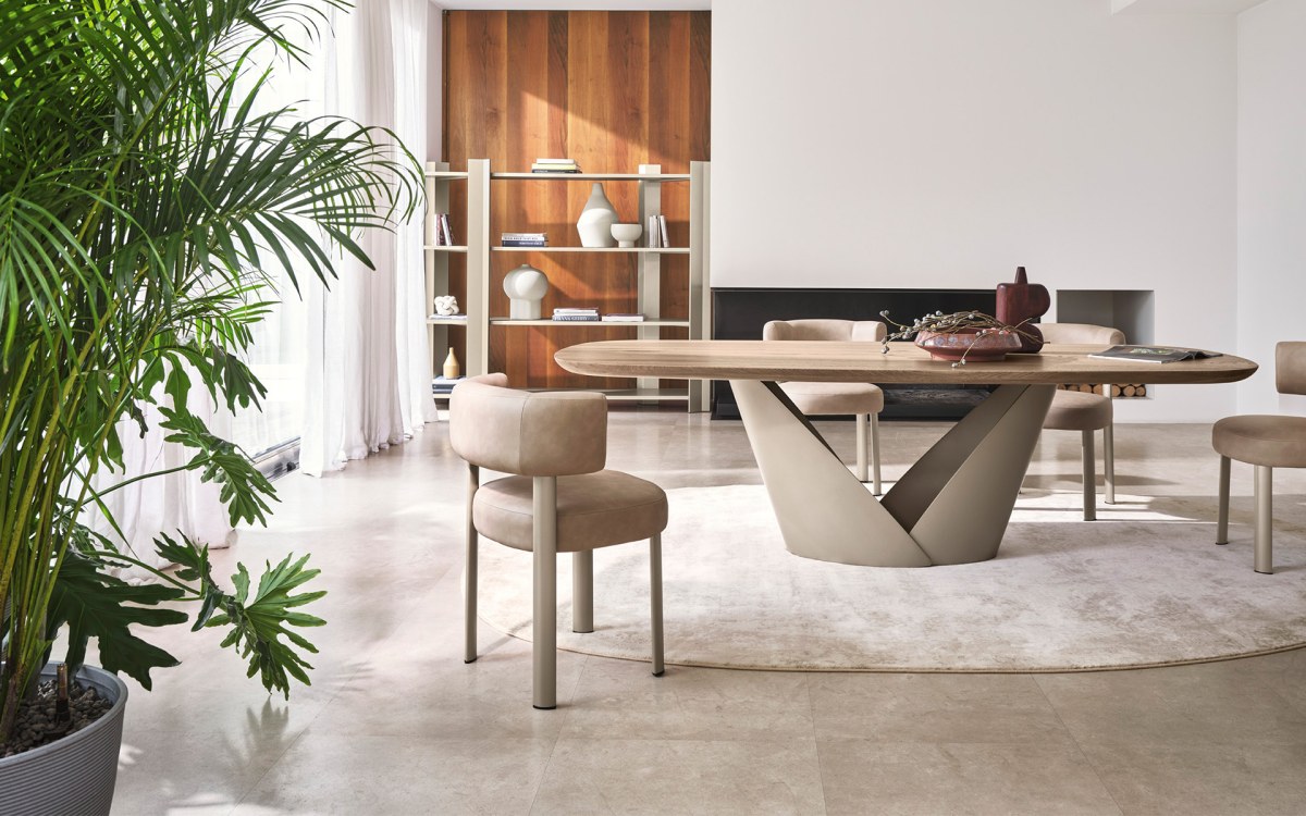 Calla Fixed Dining Table 250 x 110cm (CS4159-FSW 250) by Calligaris Calla Fixed Dining Table 250 x 110cm (CS4159-FSW 250) by Calligaris