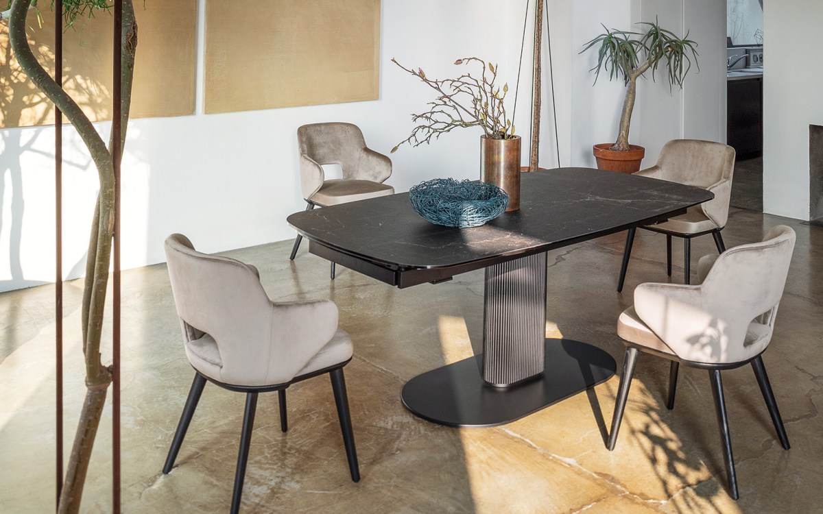 Cameo Extending Dining Table 165 x 100cm (CS4124-S 165) by Calligaris Cameo Extending Dining Table 165 x 100cm (CS4124-S 165) by Calligaris