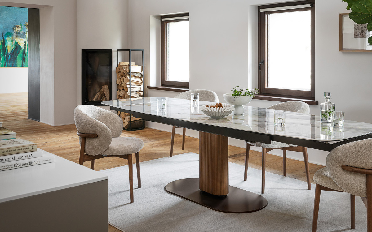 Cameo Extending Dining Table 200 x 100cm (CS4124-S 200) by Calligaris Cameo Extending Dining Table 200 x 100cm (CS4124-S 200) by Calligaris