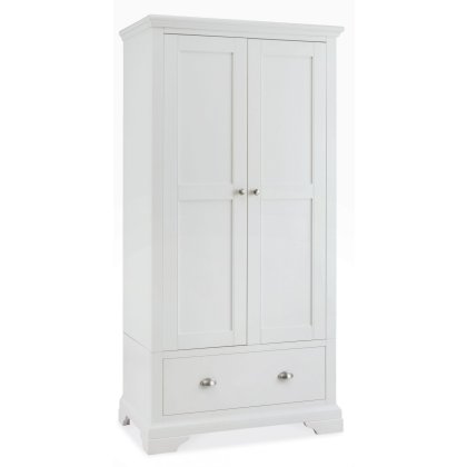 Hampstead White Double Wardrobe by Bentley Designs