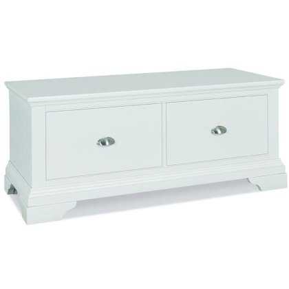 Hampstead White Blanket Chest by Bentley Designs