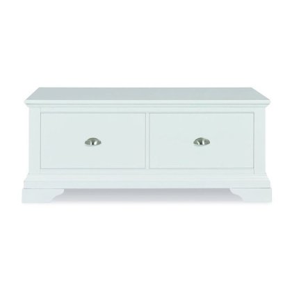 Hampstead White Blanket Chest by Bentley Designs