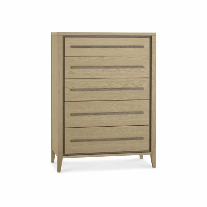 Rimini 5 Drawer Chest by Bentley Designs