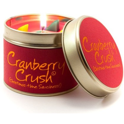 Cranberry Crush Scented Candle Tin Cranberry Crush Scented Candle Tin